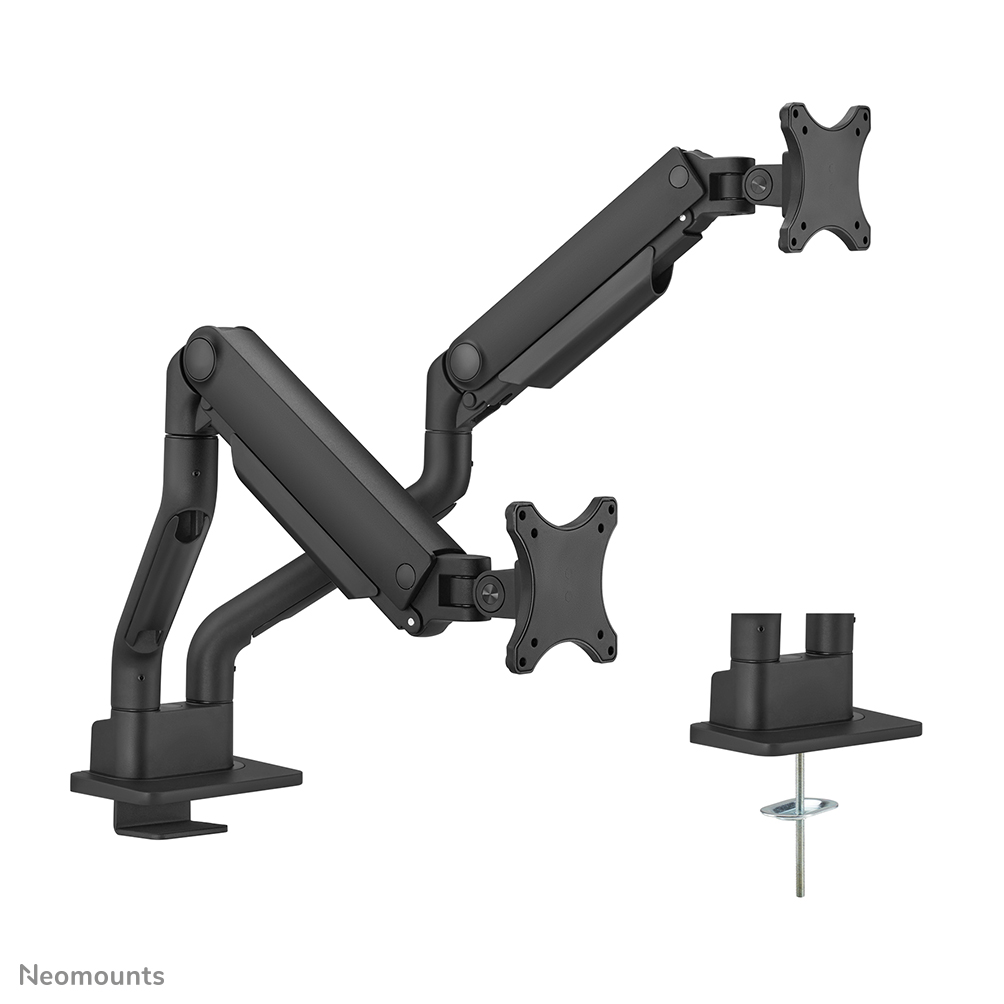 Neomounts DS70S-950BL2 Braccio per monitor 17-35" - molla a gas - Topfix - 180°-stop